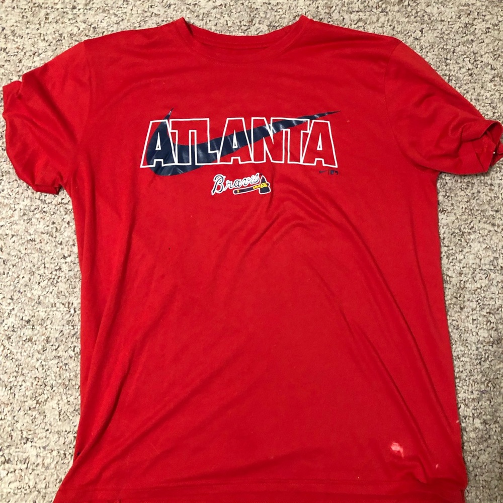 Men’s Atlanta Braves nike shirt